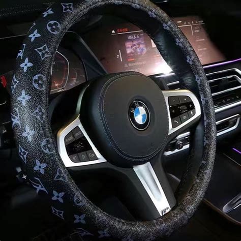 louis vuitton steering wheel cover|steering wheel covers review.